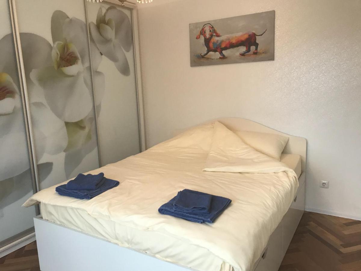 Sunny Apartment Overlooking The Royal Village キエフ エクステリア 写真